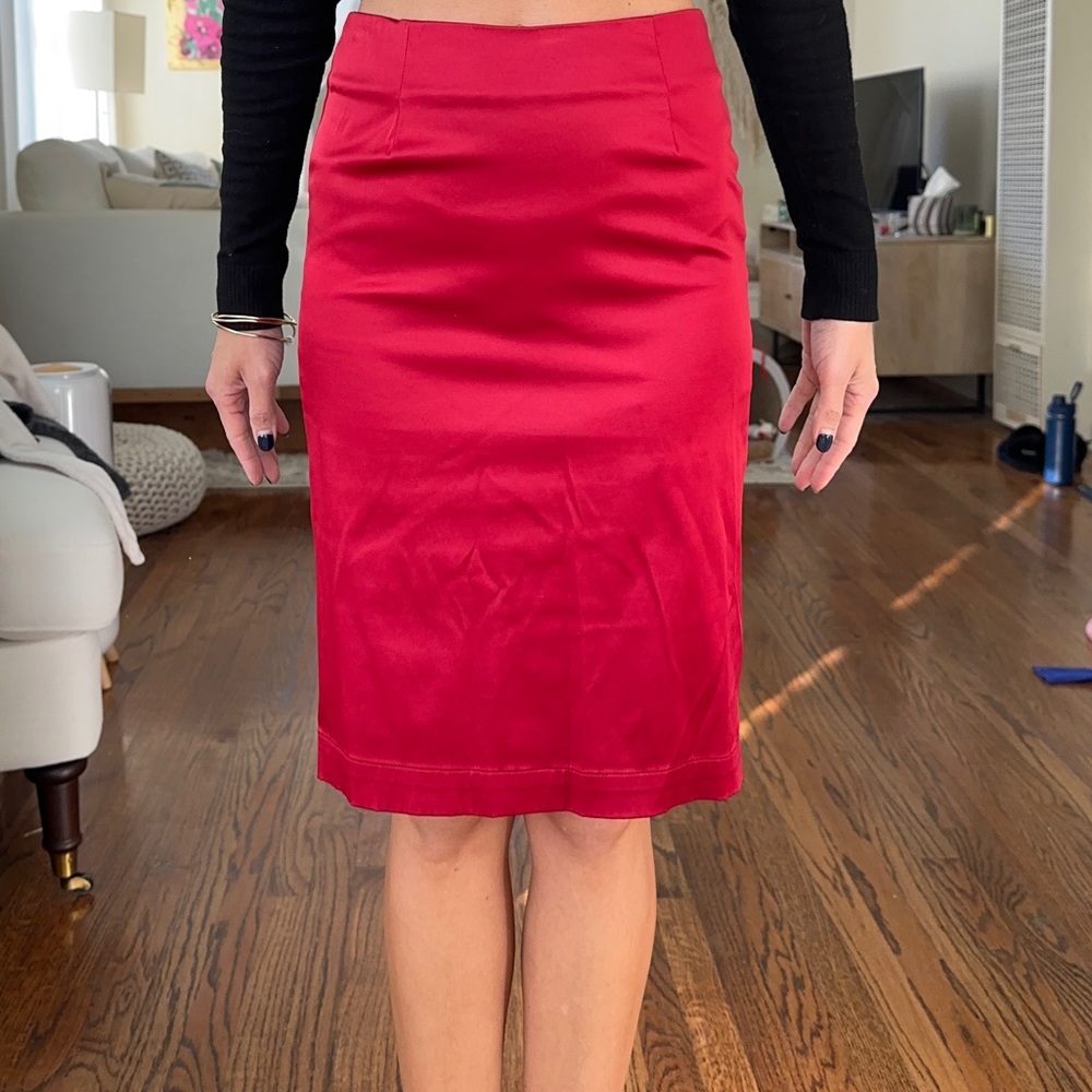 Silky skirt